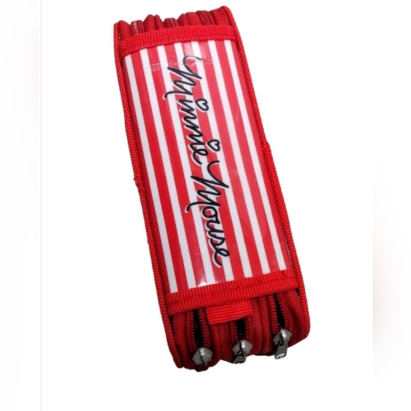 Disney Minnie Mouse Deluxe 3-Level Zip Pencil Case - Picture 8 of 17